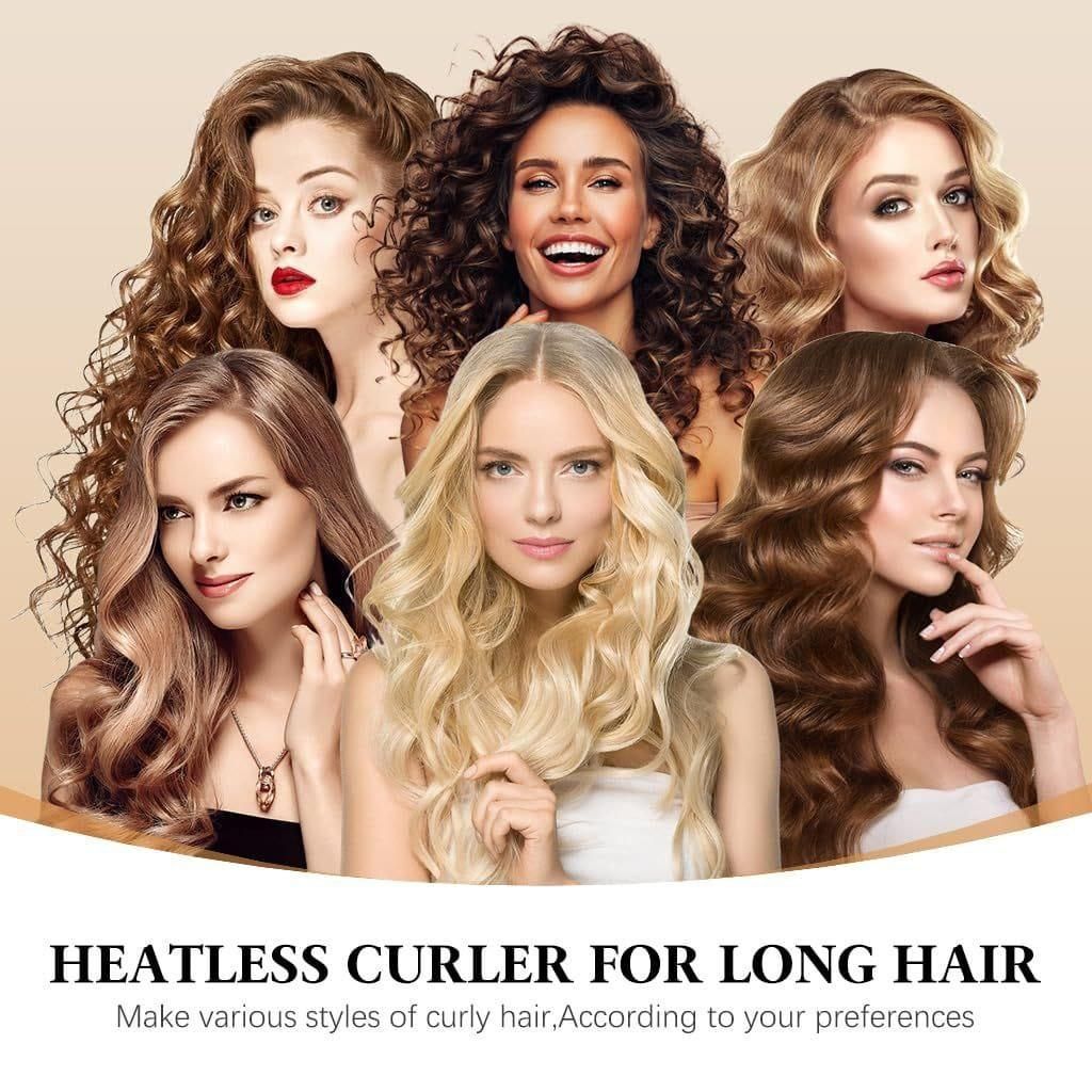 Heatless Curling Rods with Hooks (Pack of 3)